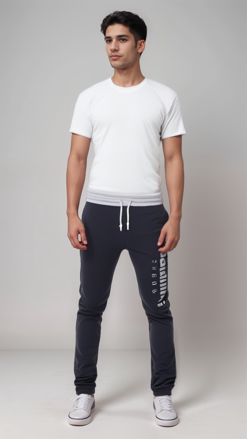 Baldinini Lace Closure Fleece Sport Pants M L XL 2XL