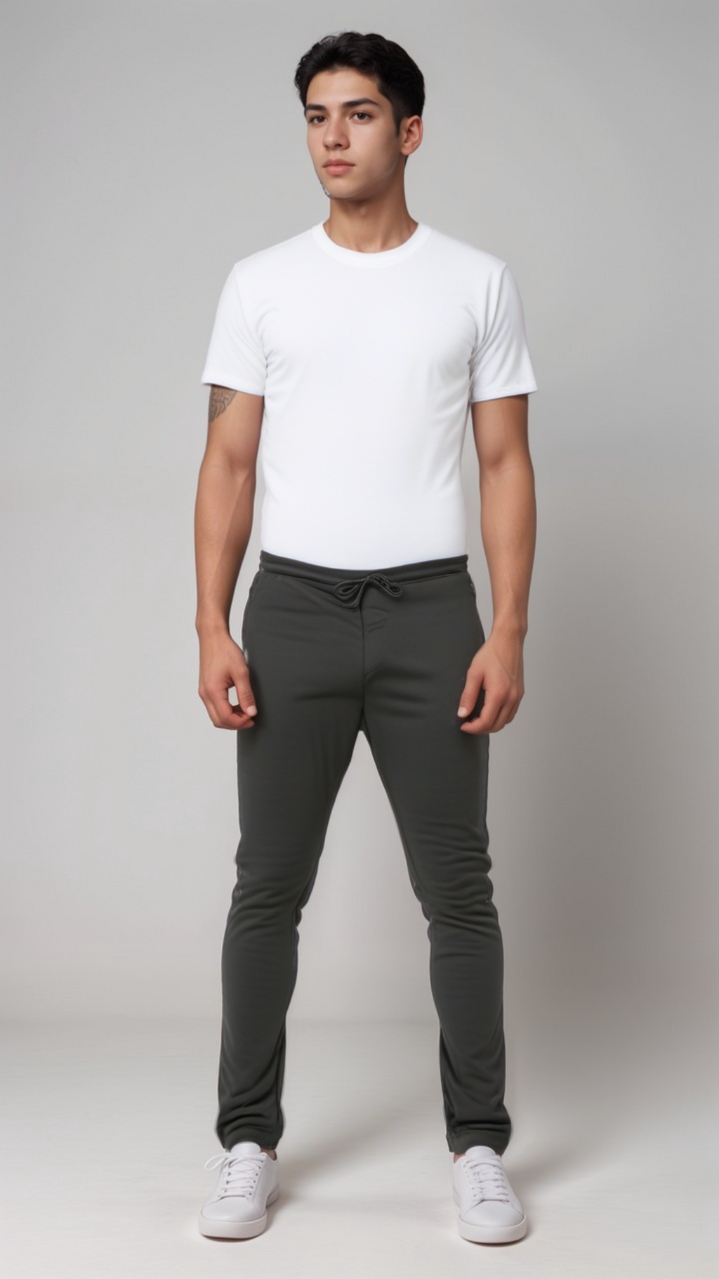 Hugo Boss Black Cotton Blend Stretch Joggers - S/M/L