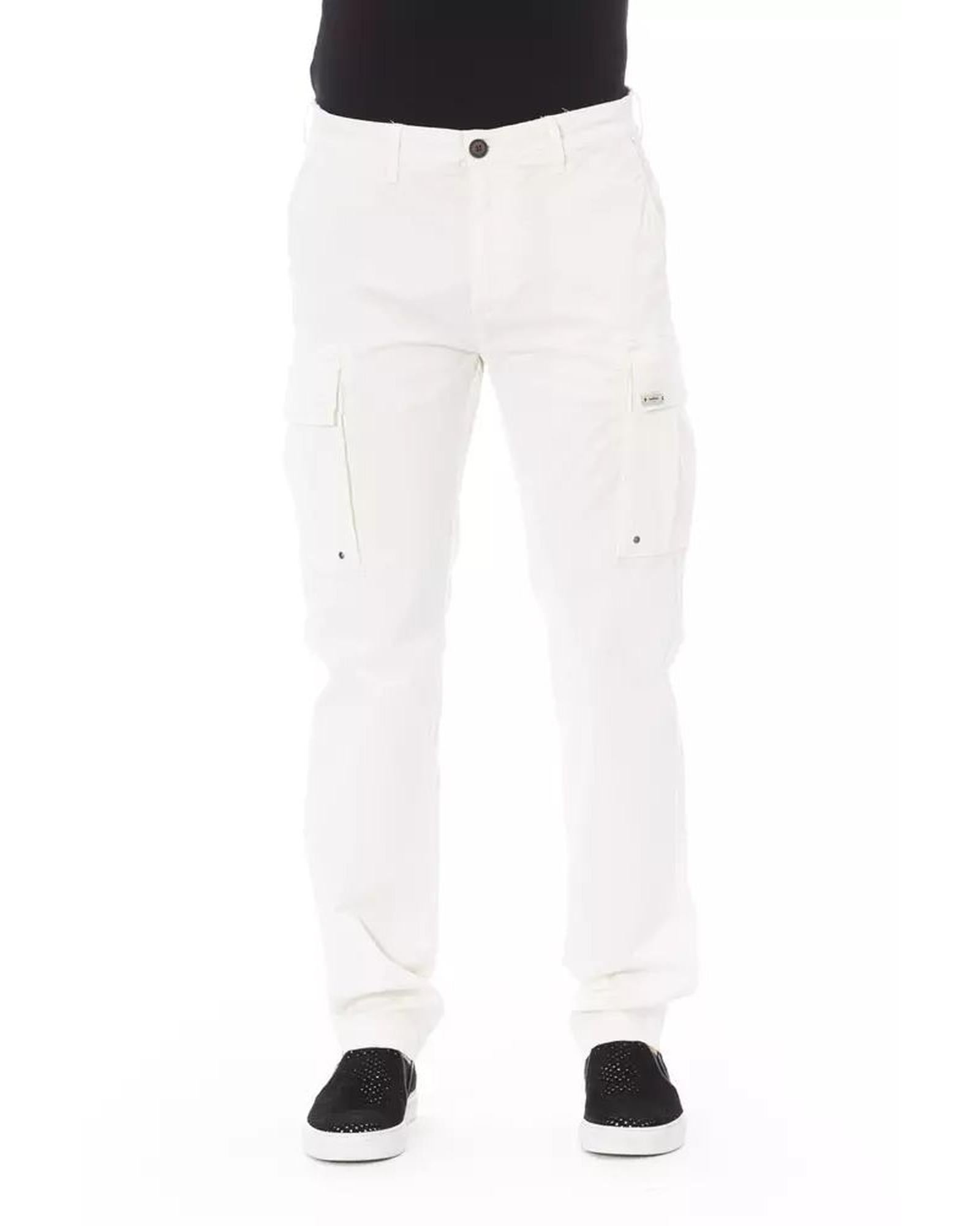 Baldinini Cargo Pant White Cotton - W32/34/36