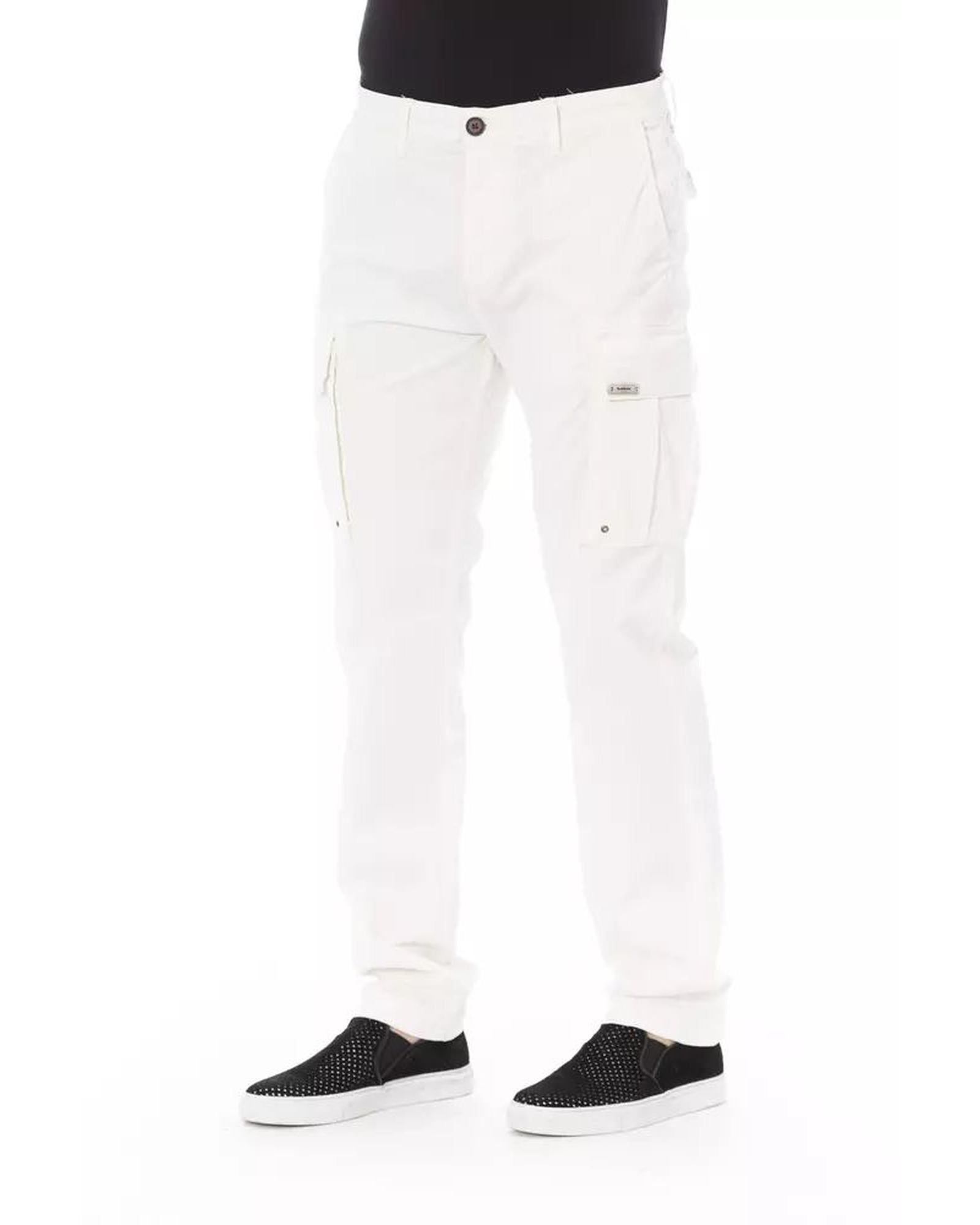 Baldinini Cargo Pant White Cotton - W32/34/36