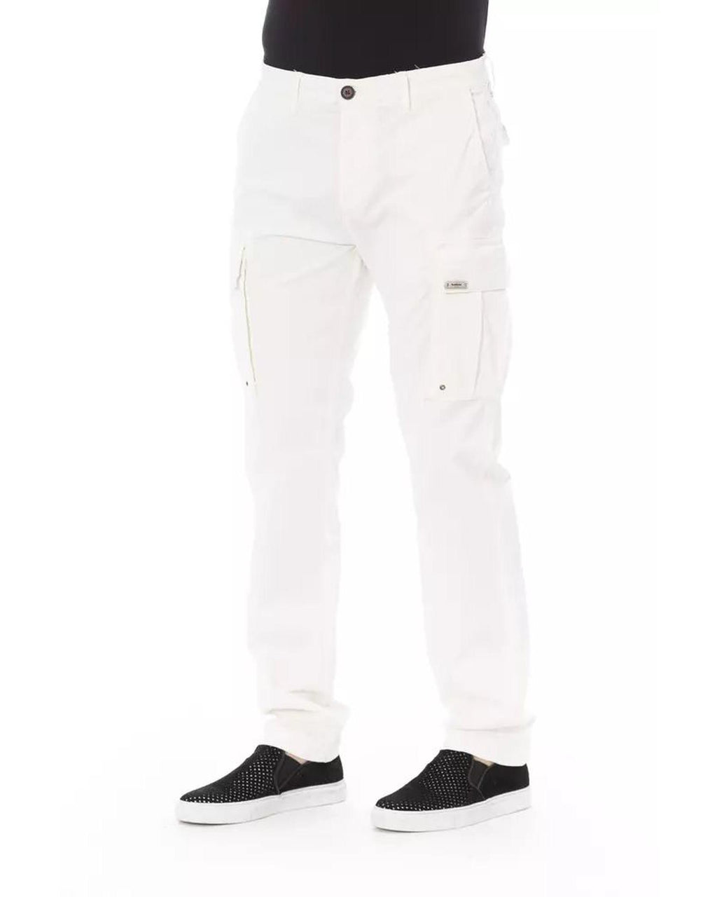 Baldinini Cargo Pants White Cotton - W34