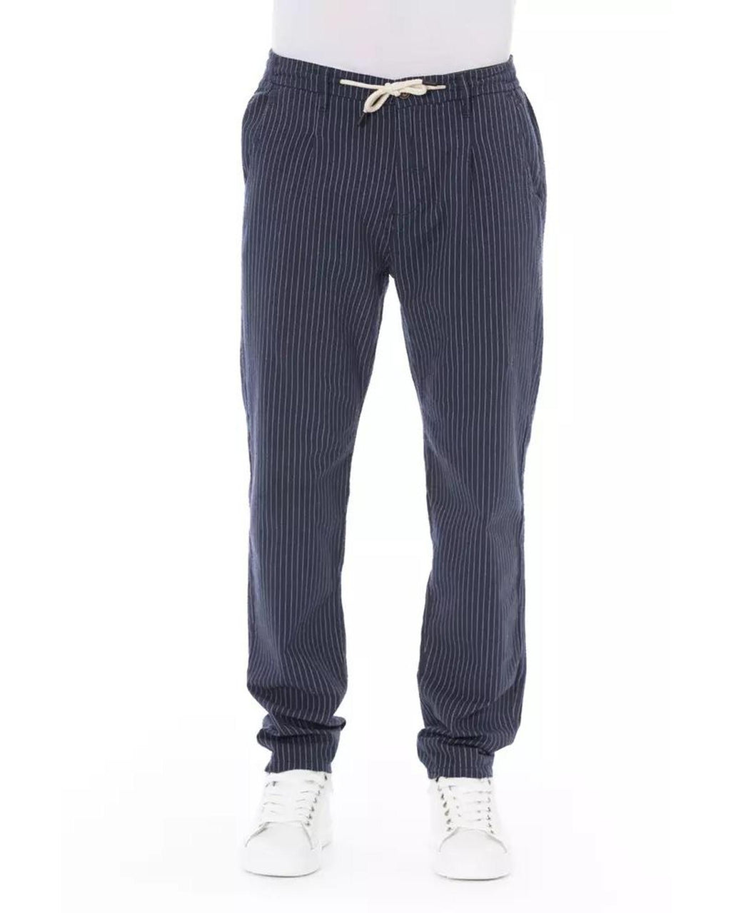 Baldinini Men's Blue Cotton Pants W30/32/34/36/38