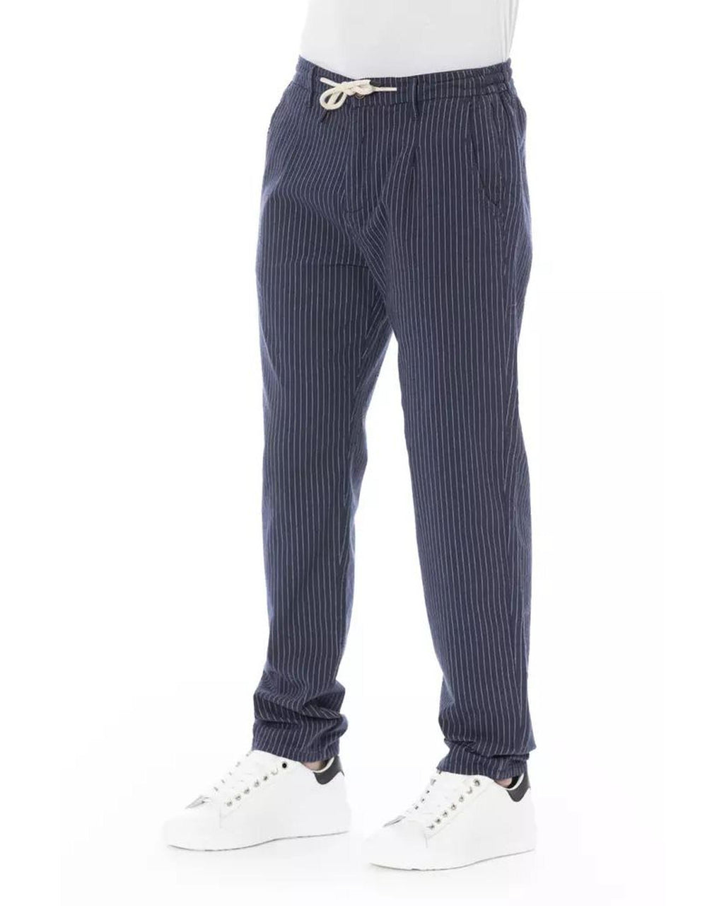 Baldinini Men's Blue Cotton Pants W30/32/34/36/38