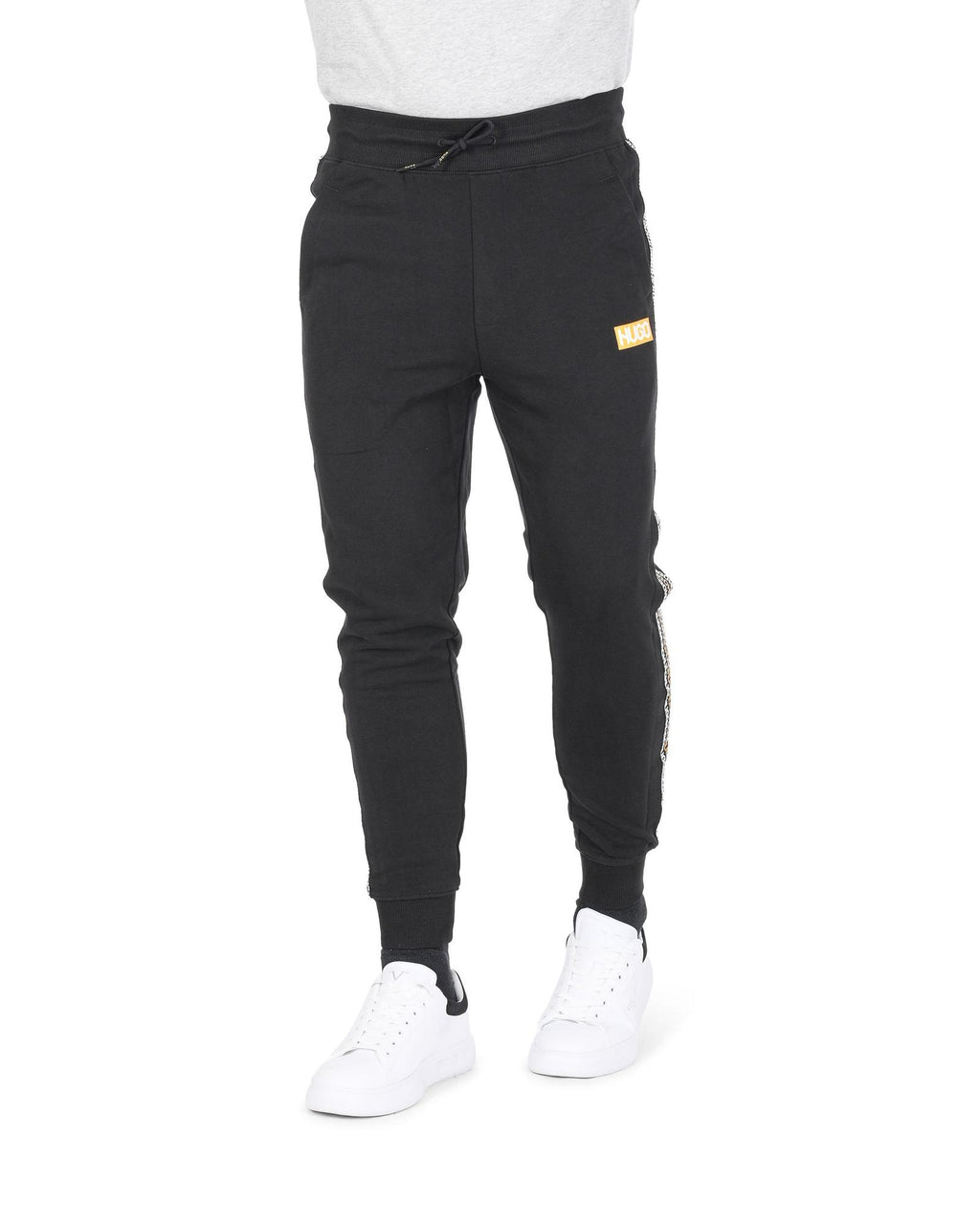 Hugo Boss Men's Cotton Black Track Joggers - S M L
