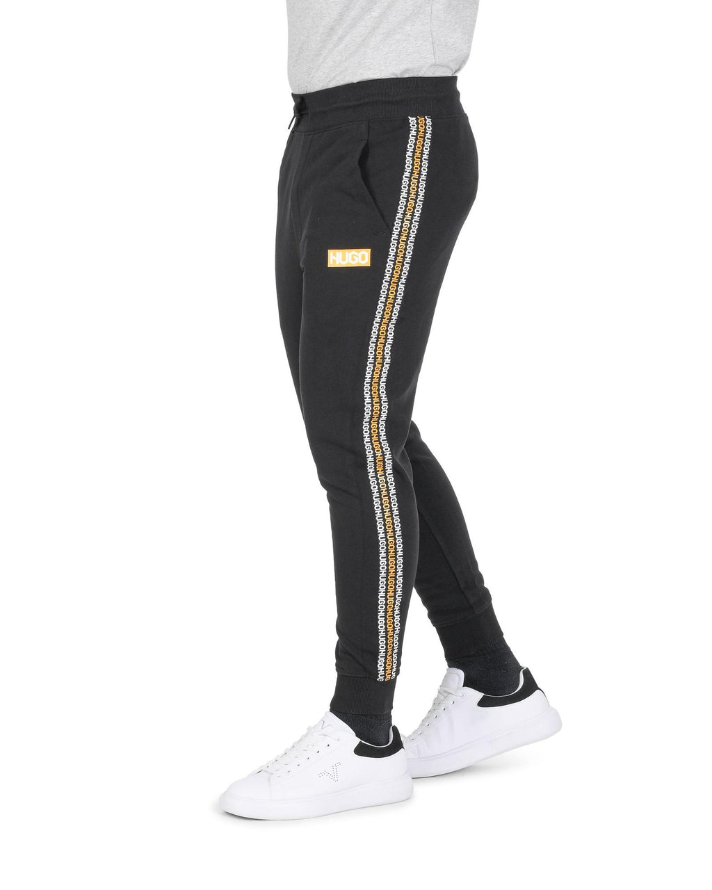 Hugo Boss Men's Cotton Black Track Joggers - S M L