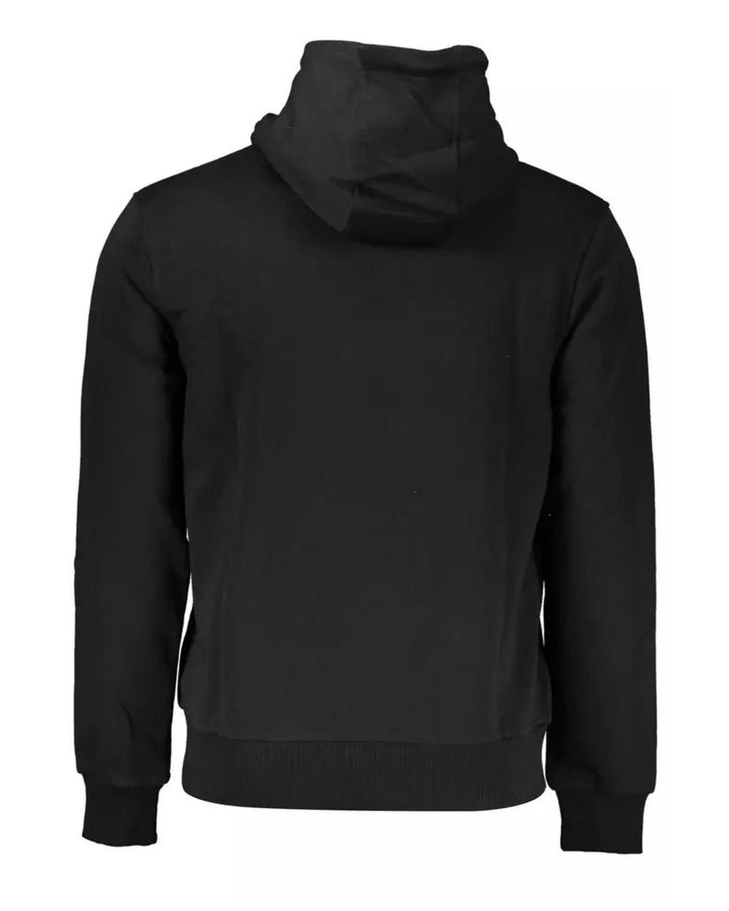 Cavalli Class Men's Black Cotton Hooded Sweater - M L XL