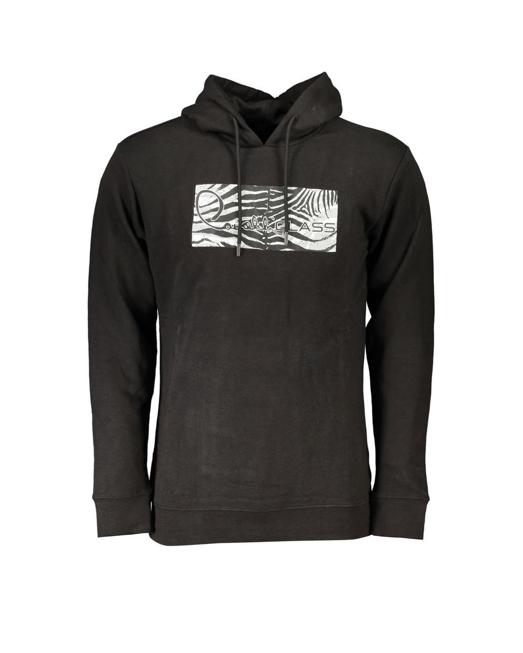 Cavalli Class Men's Black Cotton Hooded Sweater - S M L XL